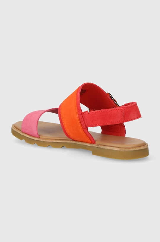 Încălțăminte Sorel sandale din piele intoarsa ELLA III SLINGBACK 2069721617 roz