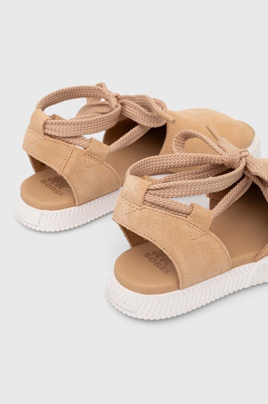 Obuwie Sorel sandały zamszowe ONA STREETWORKS DRILLE F 2069891246 beżowy
