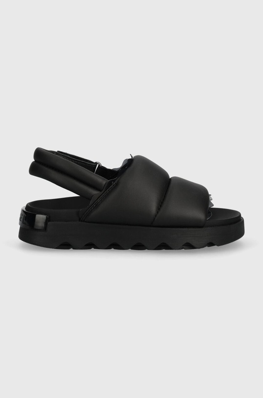 Sorel sandale de piele VIIBE SLINGBACK 2069941010 negru SS24