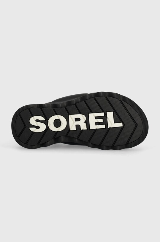 Sorel sandale de piele VIIBE SLINGBACK 2069941010 negru