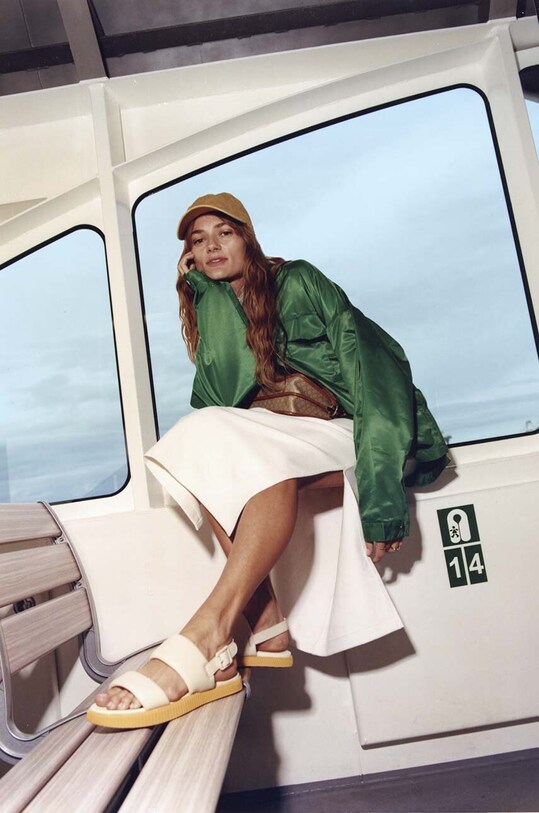 Sorel sandały skórzane ONA STREETWORKS GO-TO FL 2070231292