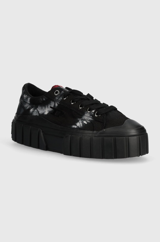 Diesel tenisówki S-Hanami Low platforma czarny Y03330.P3256.H1378