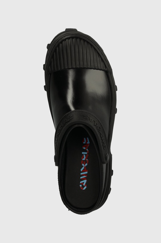 CAMPERLAB klapki skórzane Traktori czarny A500006.005