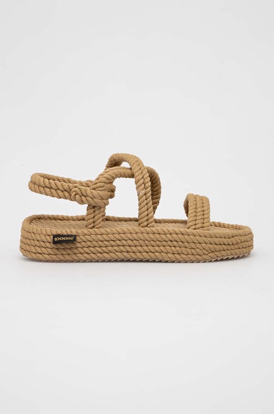 Sandale Bohonomad Bahamas tekstil bež BAH.0012.PRS