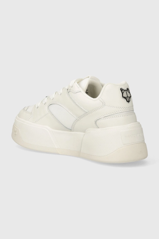 Încălțăminte Naked Wolfe sneakers Crash White Crash.White alb