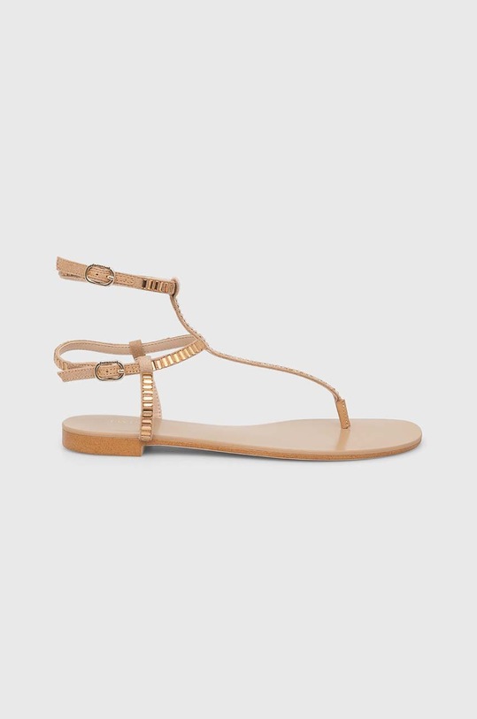 Sandály Twinset 241TCT110.11540 béžová SS24