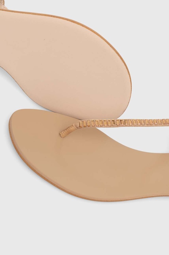 Sandály Twinset 241TCT110.11540 béžová