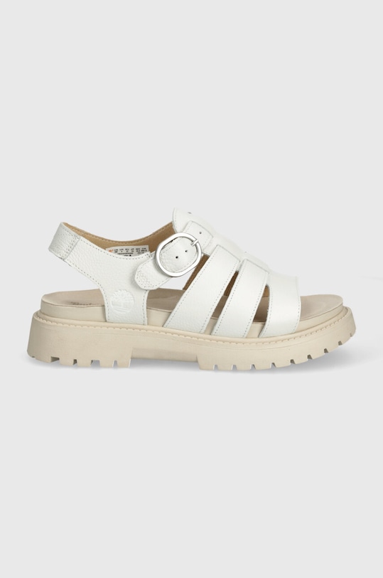 Timberland leather sandals Clairemont Way TB0A62WREM21 white SS24