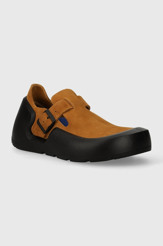 Половинки обувки от велур Birkenstock Reykjavik
