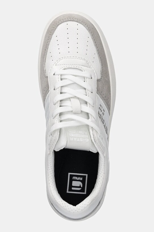 G-Star sneakers EVE BSC LEA W alb 2411076501.WHT.SLVR