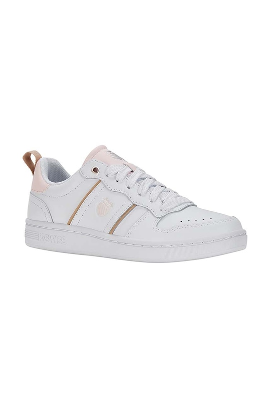 Kožené sneakers boty K-Swiss LOZAN MATCH LTH 98903.191.M bílá SS24