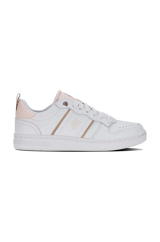Кожаные кроссовки K-Swiss LOZAN MATCH LTH плоская розовый 98903.191.M