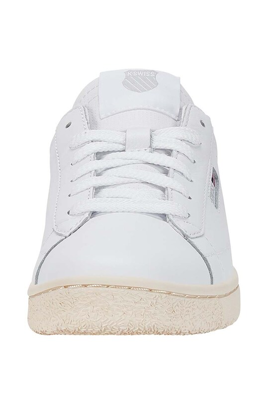Încălțăminte K-Swiss sneakers din piele SLAMMKLUB CC 98911.135.M alb
