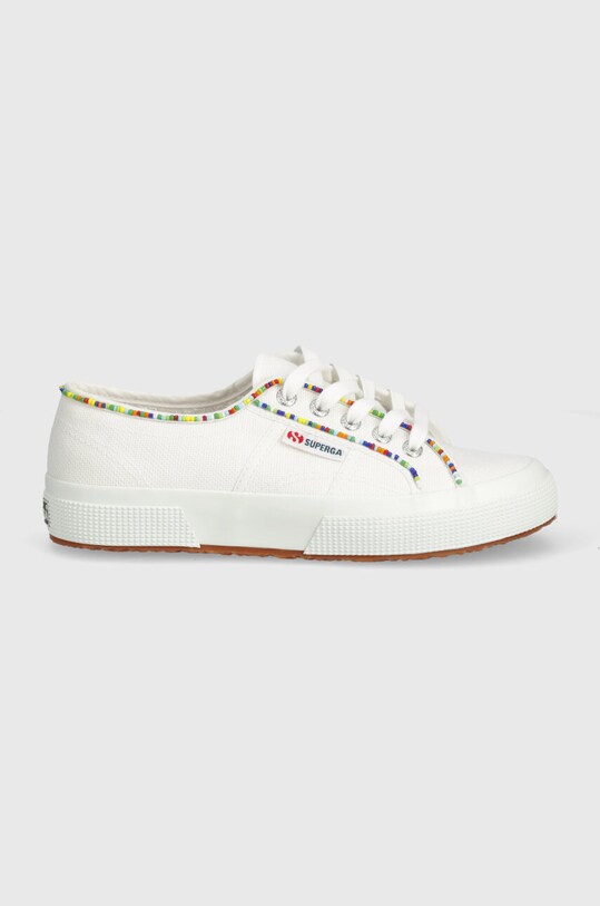 Tenisky Superga 2750 MULTICOLOR BEADS S31352W bílá SS24