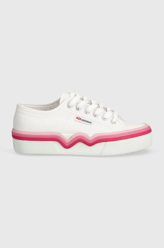 Кеды Superga 2740 LIQUIFY STRIPES S4128SW белый SS24