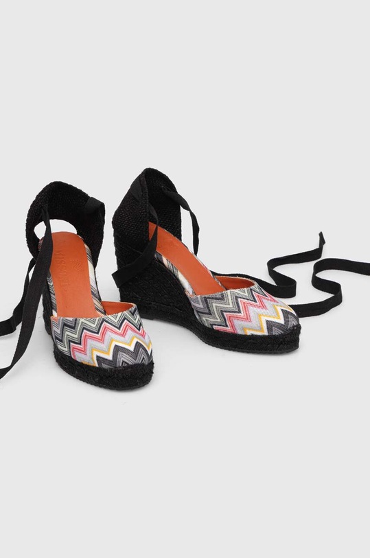 Obuwie Missoni espadryle Eva 80 M25.001 czarny
