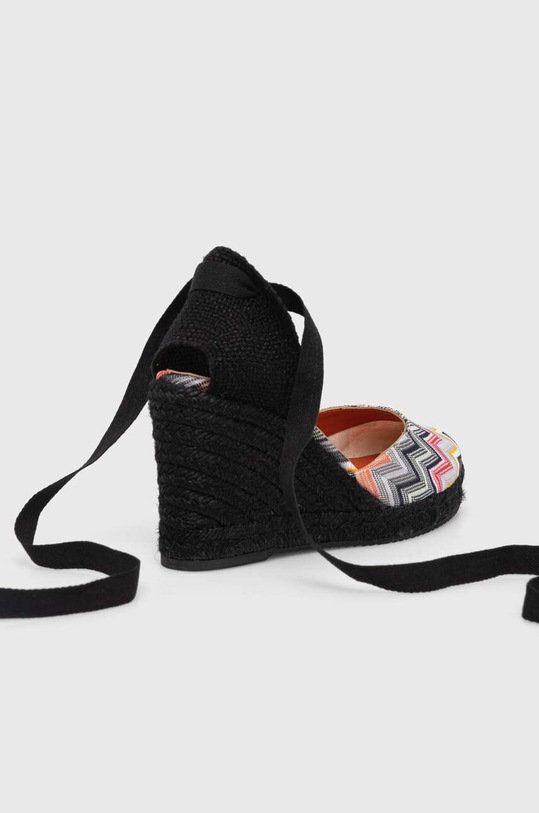 Missoni espadryle Eva 80 czarny M25.001