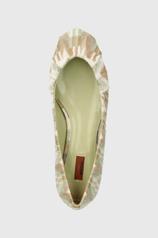 Балетки Missoni Iris зелёный M31.024