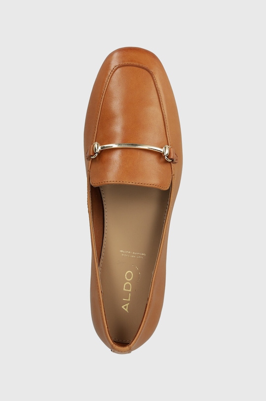 Aldo mocasini de piele HARRIOT maro 13441256