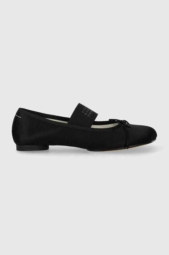 Μπαλαρίνες MM6 Maison Margiela Anatomic Ballerinas S59WZ0093 μαύρο AA00