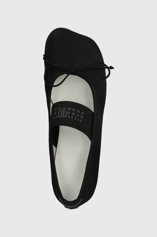 Μπαλαρίνες MM6 Maison Margiela Anatomic Ballerinas μαύρο S59WZ0093