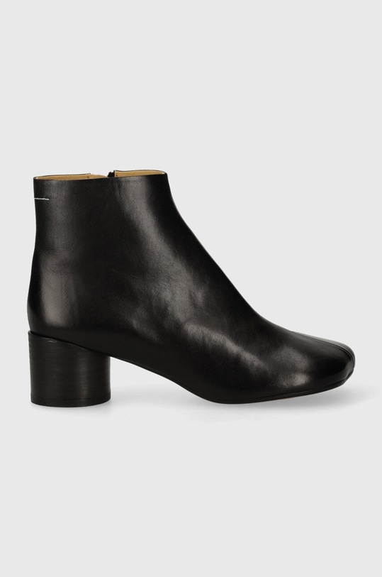 MM6 Maison Margiela leather ankle boots Ankle Boots S59WU0234 black SS24