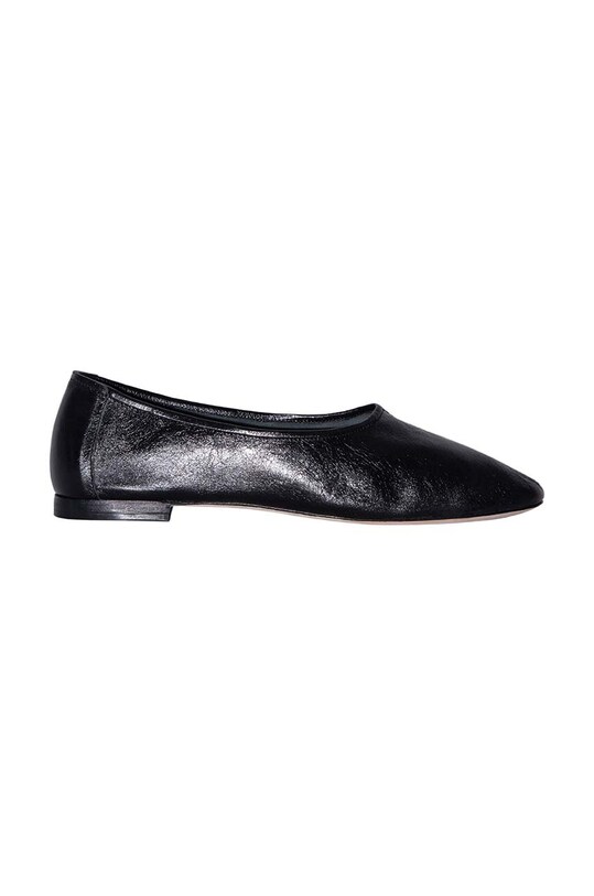 By Far balerini de piele Prudence negru MWFFC005LL002BK001PL