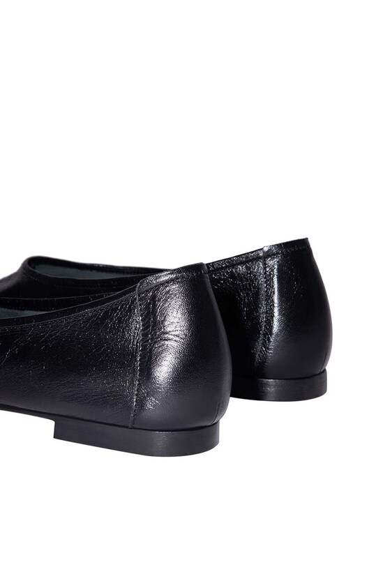 By Far balerini de piele Prudence negru MWFFC005LL002BK001PL
