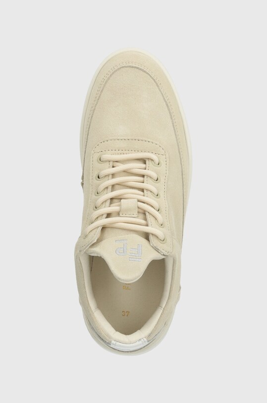 Filling Pieces sneakersy zamszowe Low Top Suede beżowy 10122793035