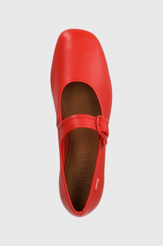 Шкіряні балетки Camper Casi Myra червоний K201629.003