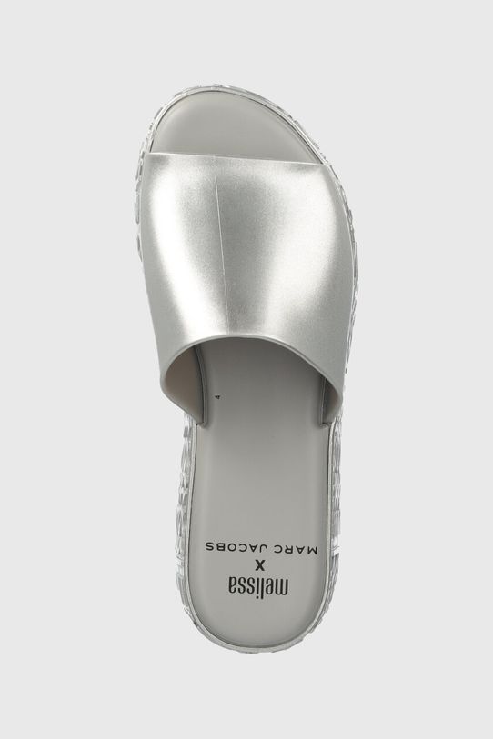Παντόφλες Melissa BECKY + MARC JACOBS AD ασημί M.33968.AQ980