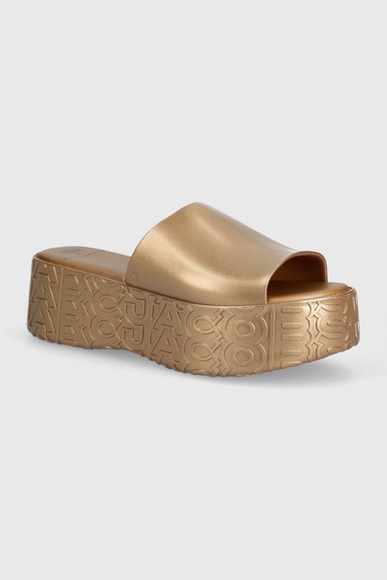 Παντόφλες Melissa BECKY + MARC JACOBS AD 5-8 cm χρυσαφί M.33968.BA152