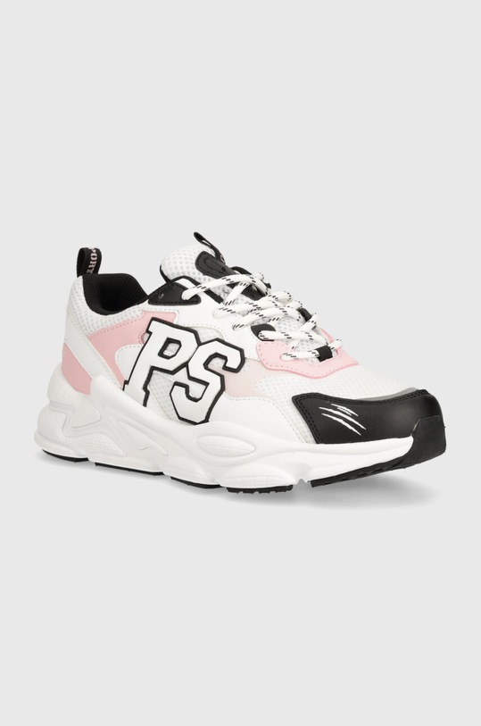 Маратонки PLEIN SPORT Lo-Top Sneakers ултра лекота бял USC0611.STE003N.0103