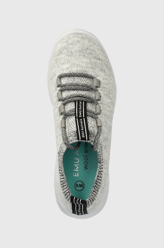 Emu Australia sneakersy wełniane Heidelberg szary W13029.GREY