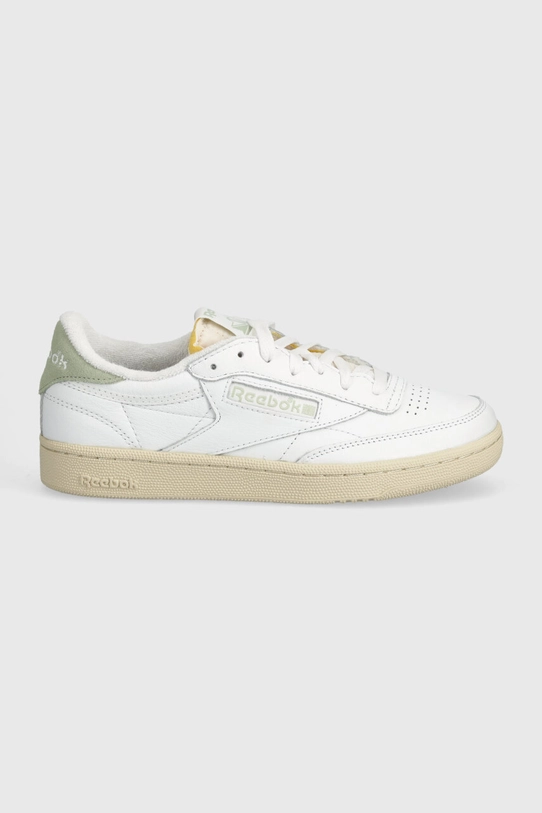 Kožne tenisice Reebok Classic Club C 85 Vintage 100074232 bijela SS24