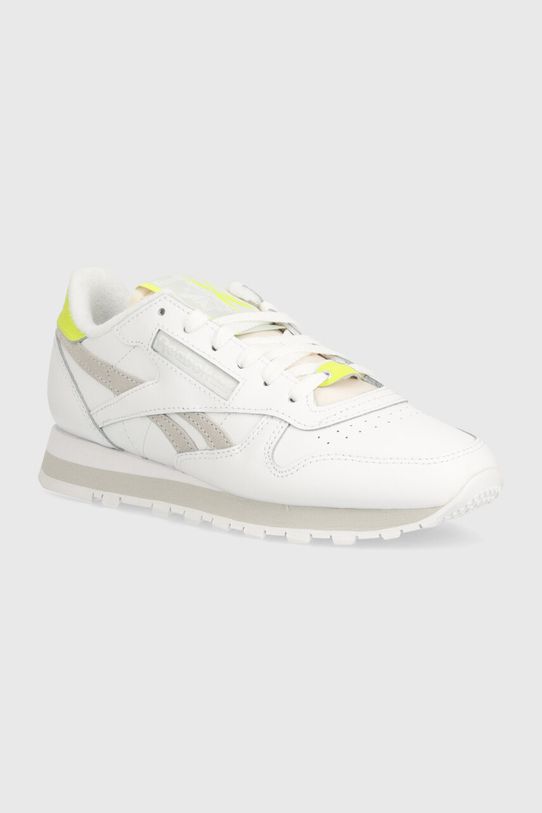 Reebok Classic sneakersy skórzane Classic Leather kolor biały 100074619 ...