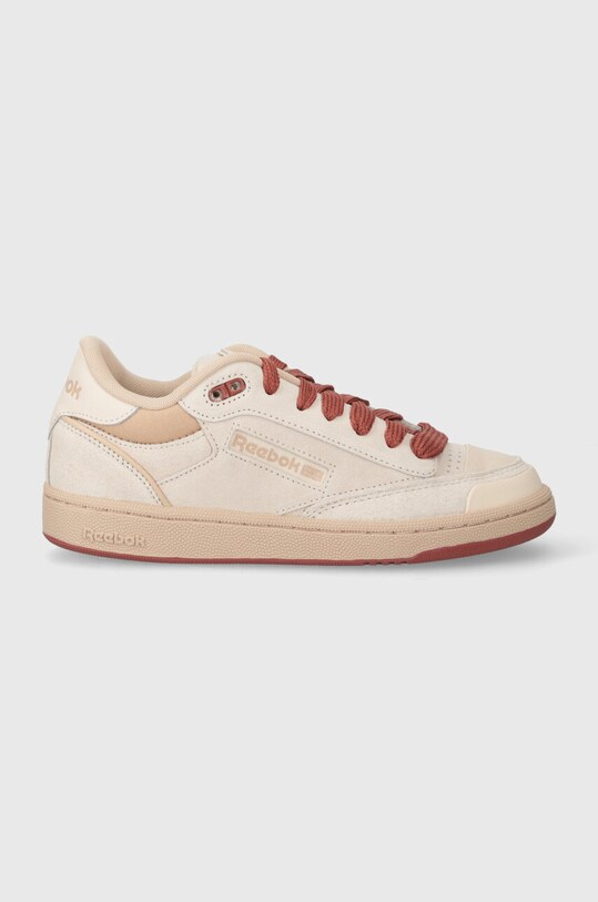 Reebok Classic sneakersy zamszowe Club C Bulc 100074473 beżowy SS24