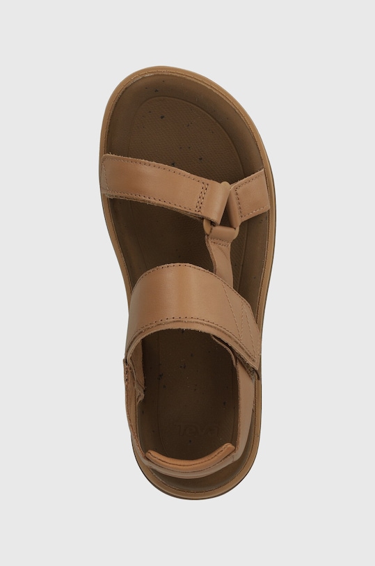 Teva sandały skórzane Madera Slingback brązowy 1152570