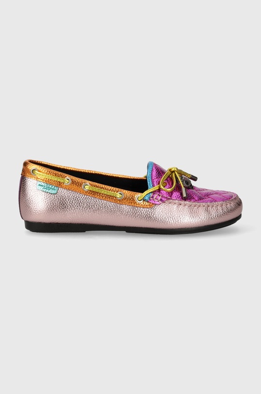 Kurt Geiger London mocasini de piele Eagle Moccasin 9790857109.PINK multicolor SS25