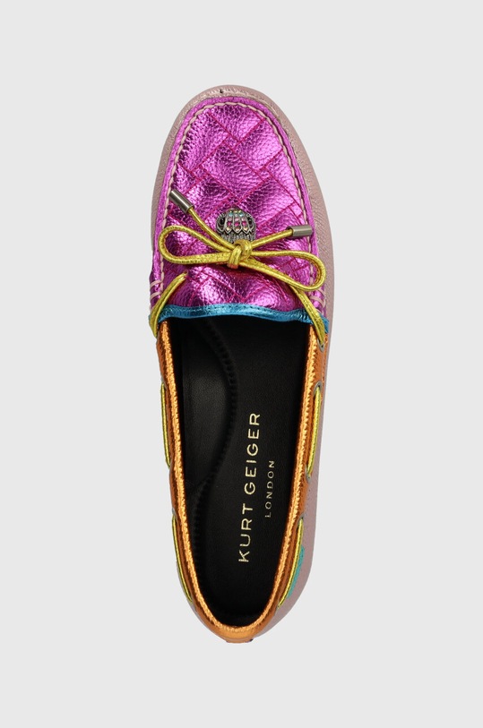 Kurt Geiger London mocasini de piele Eagle Moccasin multicolor 9790857109.PINK