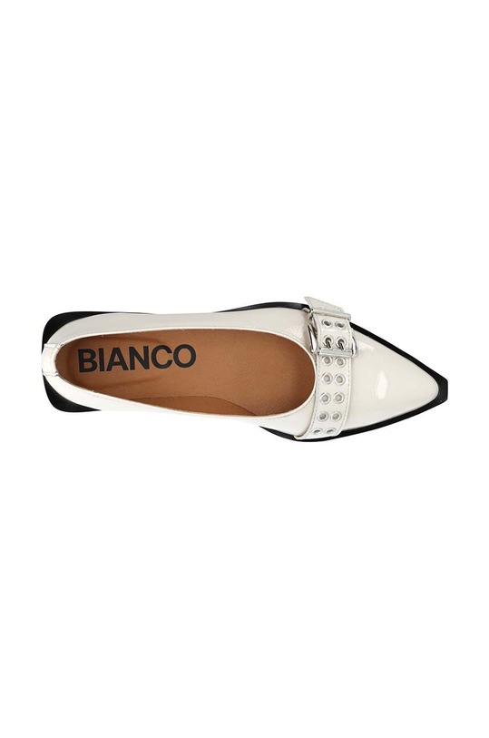 Bianco baleriny skórzane BIAVICTORIA 11251635.Off.White biały