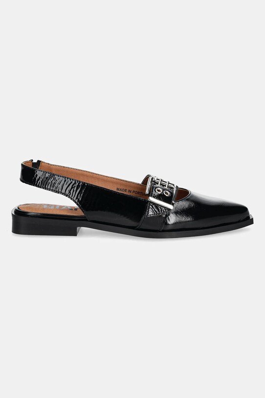 Bianco baleriny skórzane BIAVICTORIA 11251703.Black.N czarny SS24