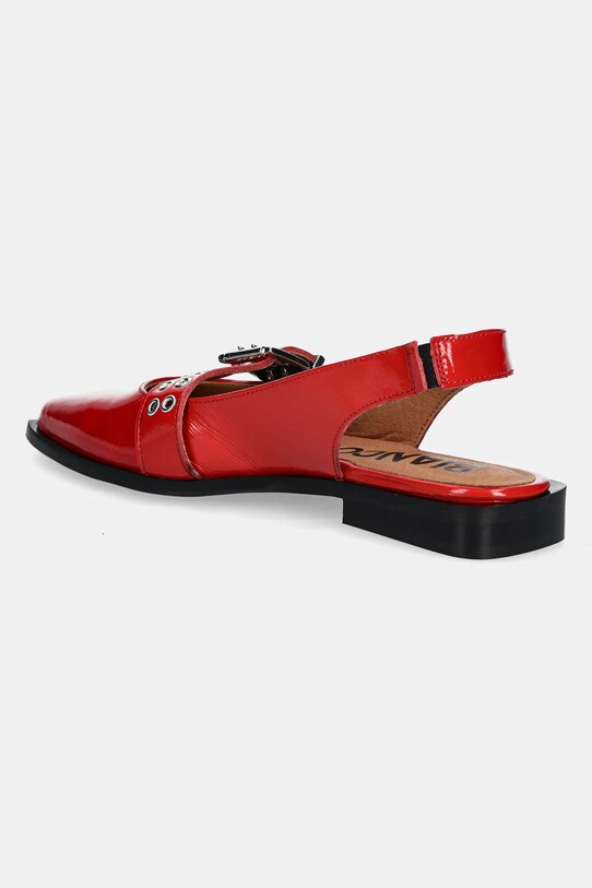 Încălțăminte Bianco balerini de piele BIAVICTORIA 11251703.Red rosu