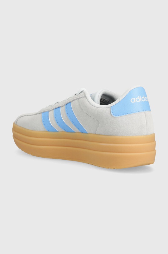 Obuwie adidas sneakersy zamszowe VL COURT BOLD IH2310 niebieski