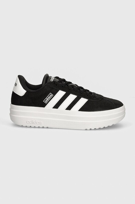 Замшевые кроссовки adidas Vl Court IH9995 чёрный AW24
