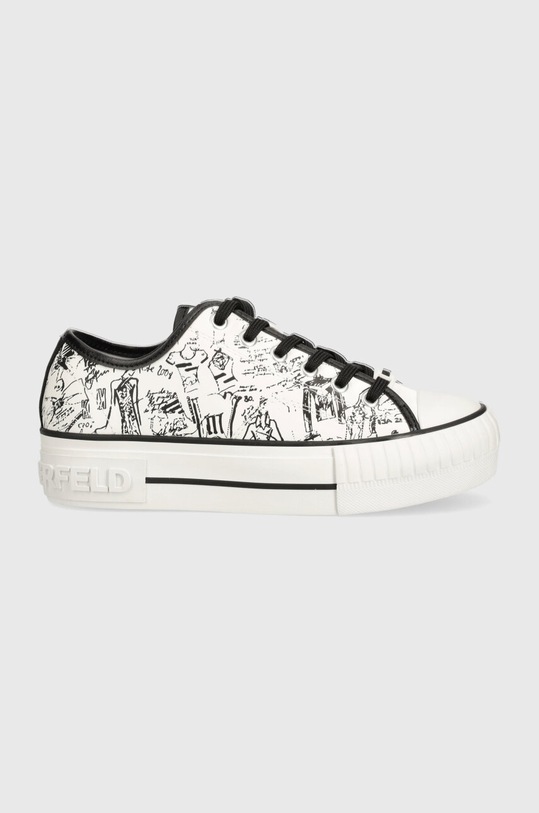 Tenisky Karl Lagerfeld KAMPUS MAX KL60418.F11 bílá SS24