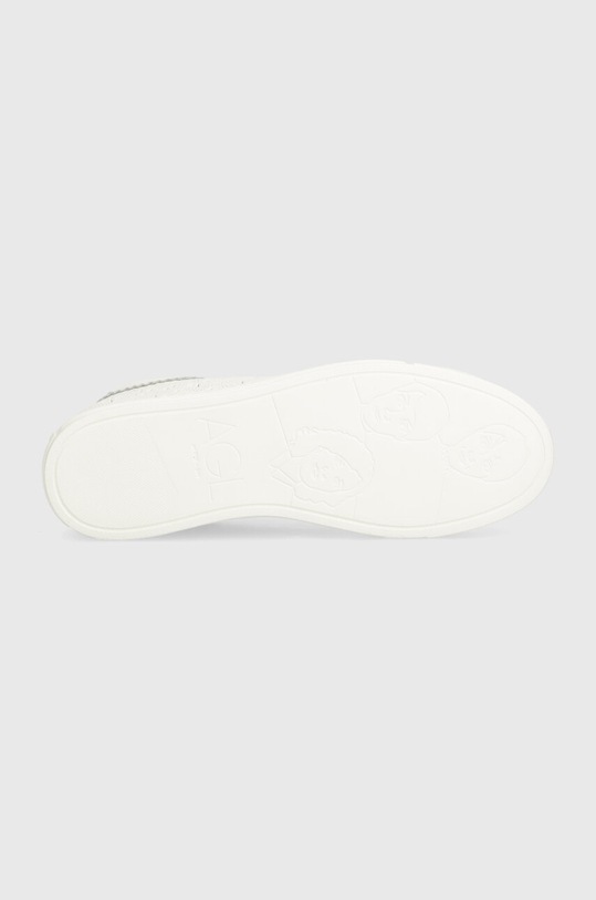 Kožne tenisice AGL SADE D936085PGKT065A634 bijela