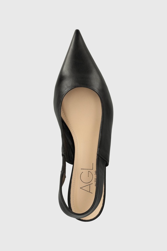 Kožené lodičky AGL LENOR černá D167002PCKB0741013