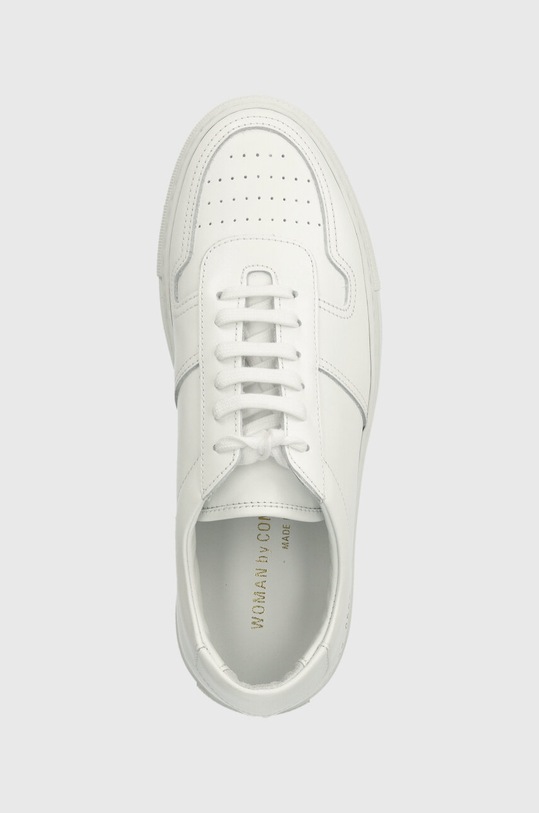 Шкіряні кросівки Common Projects BBall Low in Leather білий 3864.0506