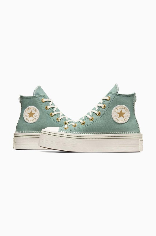 Converse trampki Chuck Taylor All Star Modern Lift A07547C zielony